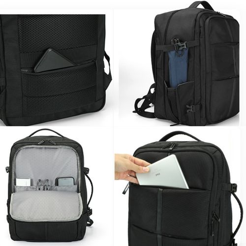Sac à dos de voyage et affaires, compatible PC portable jusqu'à 17,6 pouces