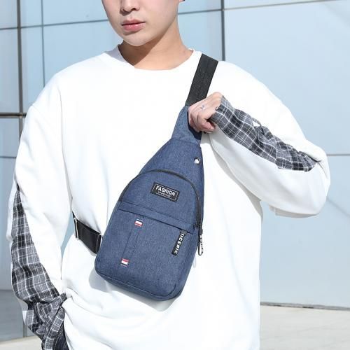Bandoulière sac de poitrine pour homme femme