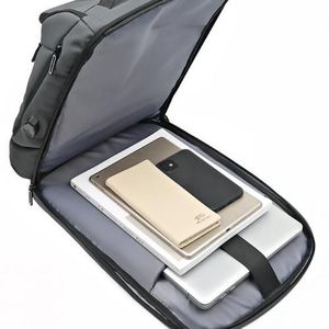 Sac à dos de voyage étanche, bag pour Pc 15,6" + port USB, cartable pour affaire