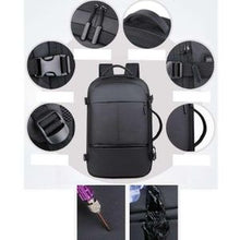 Sac à dos fonctionnel avec rangement sécurisé pour vos objets de valeur et documents.