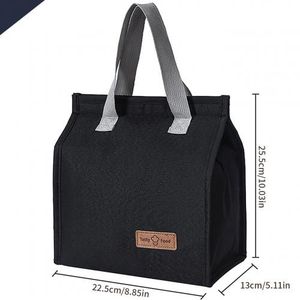 Lunch Sac Isotherme, Bag, Pochette, Conteneur Aliments pour Voyage, Pique-Nique