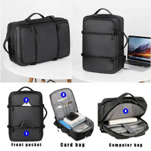 Sac à dos multifonctionnel USB port ordinateur d'affaires grande capacité voyage