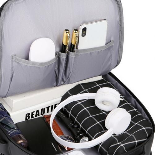 Sac à dos pc 15 pouces capacité 35L, extensible, voyage affaires, étanche