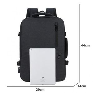 Cartable PC Portable Sac a Dos classique pour Voyage Affaire Scolaire