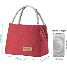 Tasty Food Lunch Sac Isotherme, Bag, Pochette, Conteneur Aliments pour Voyage, Pique-Nique
