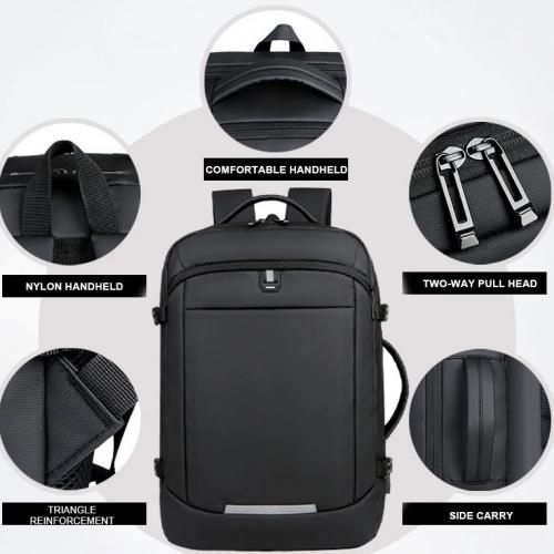 Sac +AOA- dos professionnel avec port USB et compartiment pour ordinateur portable