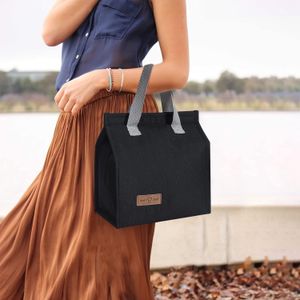 Lunch Sac Isotherme, Bag, Pochette, Conteneur Aliments pour Voyage, Pique-Nique