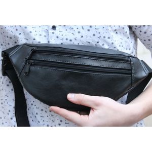 Sac à bandoulière, sac à main, bag d'affaire, crossbody voyage, Banane, en cuir