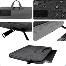 Housse protectrice pour ordinateur portable avec compartiments ,poignée pratique