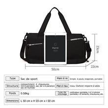 Sac à Main de sport, Sac à bandoulière pour Gym, bag Vêtements, voyage,fitness