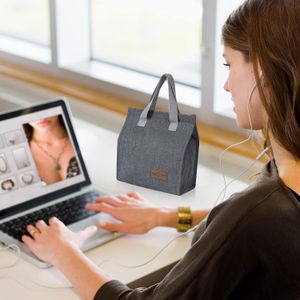 Lunch Sac Isotherme, Bag, Pochette, Conteneur Aliments pour Voyage, Pique-Nique