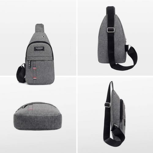Bandoulière sac de poitrine pour homme femme