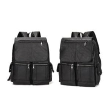 Sac à dos en cuir pour pc, cartable antivol, Sac d'affaire, backpak de voyage