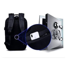 Sac à dos PC antivol + serrure USB, bag d'affaire, cartable de voyage, scolaire