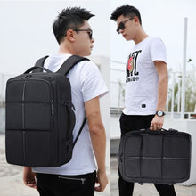Sac à dos de voyage et affaires, compatible PC portable jusqu'à 17,6 pouces