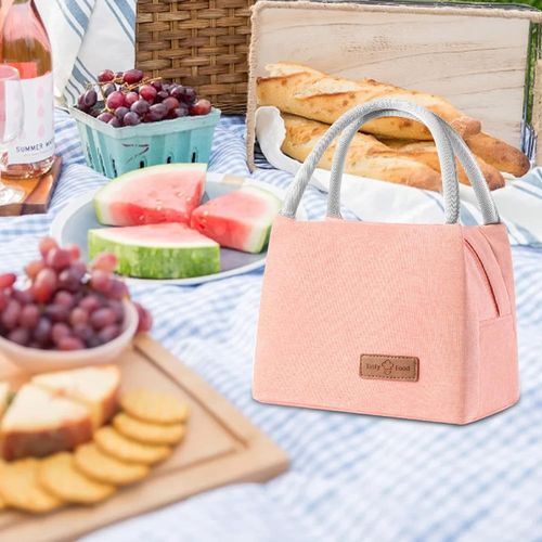 Tasty Food Lunch Sac Isotherme, Bag, Pochette, Conteneur Aliments pour Voyage, Pique-Nique