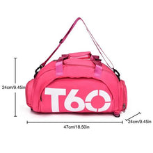 Sac de Sport, Fitness Bag, Sac a Dos Rangement vêtements Voyage Pliable et léger