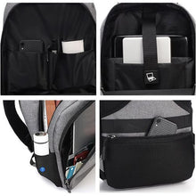 Sac à dos pour PC sac d'affaires 15 inch cartable Collège Étudiant cartable, bag
