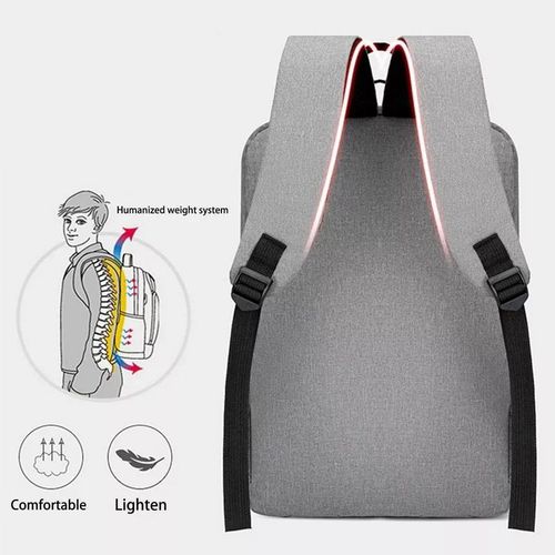 Sac à dos intelligent Port USB élégants Bookbag 15.6 "pour ordinateur portable