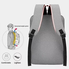 Sac à dos intelligent Port USB élégants Bookbag 15.6 "pour ordinateur portable