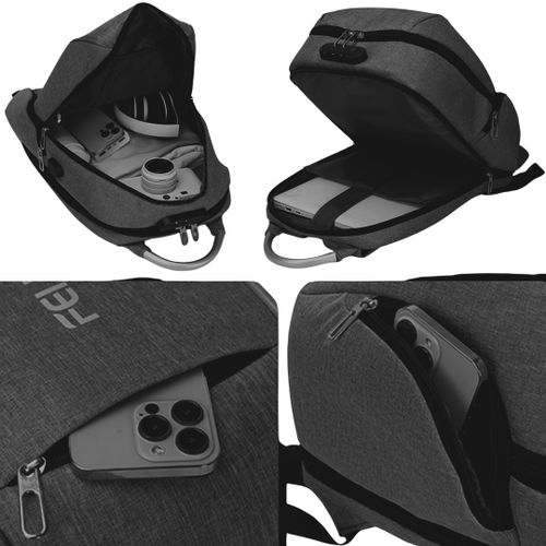 backpack de business, loisirs, Scolaire avec rangement optimisé et sécurisé