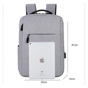 Cartable PC gris organisateur
