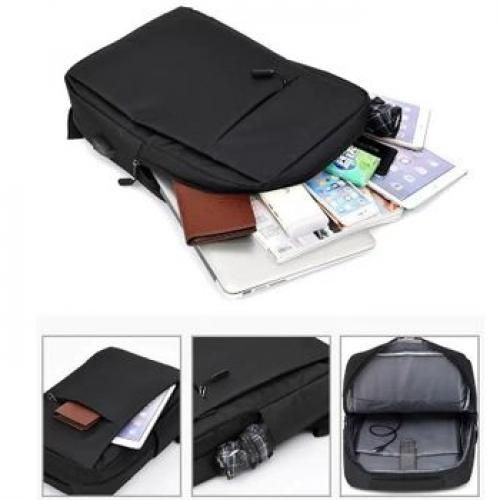 Cartable PC Sac a dos pour ordinateur portable noir