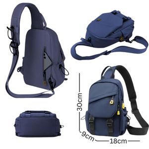 crossbody léger de transport quotidien avec poche téléphone et port USB