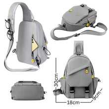 crossbody léger de transport quotidien avec poche téléphone et port USB