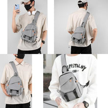 crossbody léger de transport quotidien avec poche téléphone et port USB