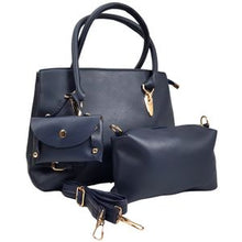 Ensemble de Sacs à Main en Cuir PU pour Femme - 3 Pièces Élégantes, Polyvalentes