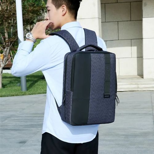 Fashion Bag Sac à dos à glissière, cartable en polyester de grande capacité scolaire, voyage