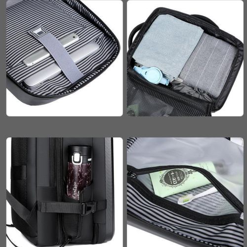 Grand sac à dos ergonomique avec multiples compartiments pour voyage et affaires