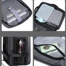 Grand sac à dos ergonomique avec multiples compartiments pour voyage et affaires