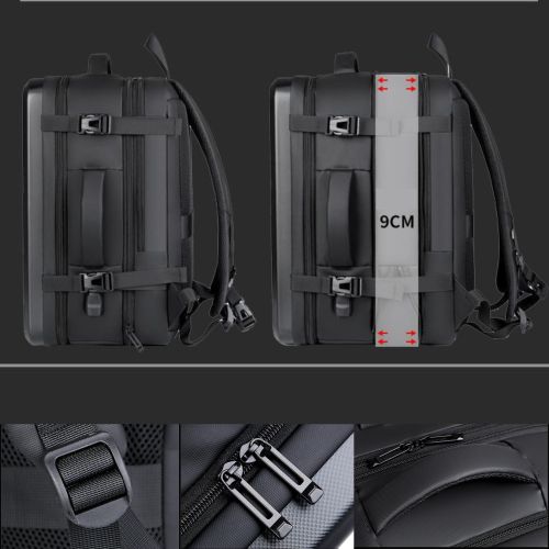 Grand sac à dos ergonomique avec multiples compartiments pour voyage et affaires