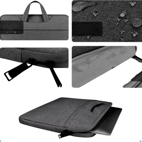 Housse protectrice pour ordinateur portable avec compartiments ,poignée pratique