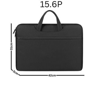 Housse protectrice pour ordinateur portable avec compartiments ,poignée pratique