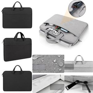 Housse protectrice pour ordinateur portable avec compartiments ,poignée pratique