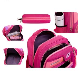 Kit scolaire 3 pièces enfant - Sac à dos, sac déjeuner et trousse assortie, bag