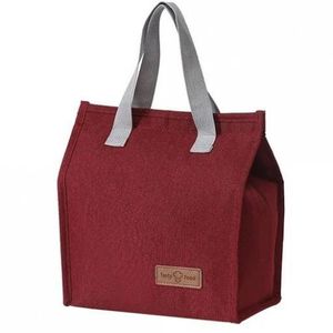 Lunch Sac Isotherme, Bag, Pochette, Conteneur Aliments pour Voyage, Pique-Nique