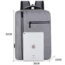 Mode sac à dos ordinateur cartable pour voyage, sac d'affaires scolaire Anti-vol