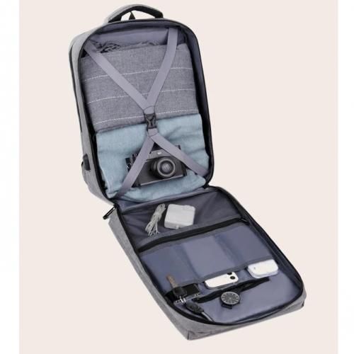 Mode sac à dos ordinateur cartable pour voyage, sac d'affaires scolaire Anti-vol