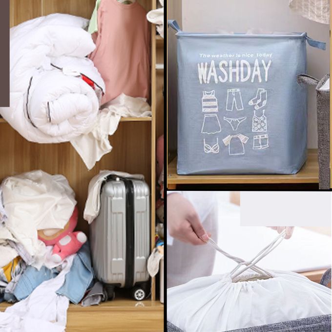Panier de Stockage pour Maison, Parfait pour Chambre ,Buanderie ,Salon ,pratique