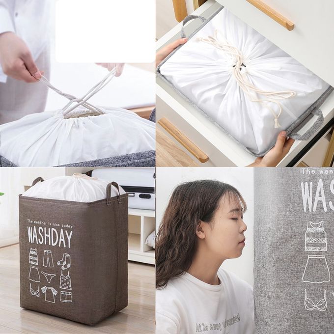 Panier de Stockage pour Maison, Parfait pour Chambre ,Buanderie ,Salon ,pratique