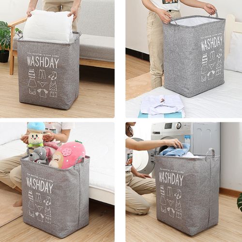 Panier de Stockage pour Maison, Parfait pour Chambre ,Buanderie ,Salon ,pratique