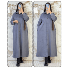 Robe d’intérieur en suédine confort