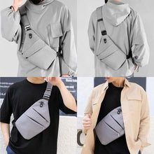Sac à bandoulière antivol, sac de poitrine, multifonction, pour sport, travail