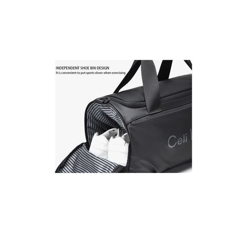 Sac à bandoulière de voyage imperméable et résistant, rangement pour chaussures