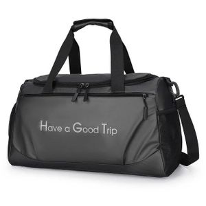Sac à bandoulière de voyage imperméable et résistant, rangement pour chaussures