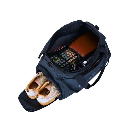 Sac à bandoulière de voyage imperméable et résistant, rangement pour chaussures
